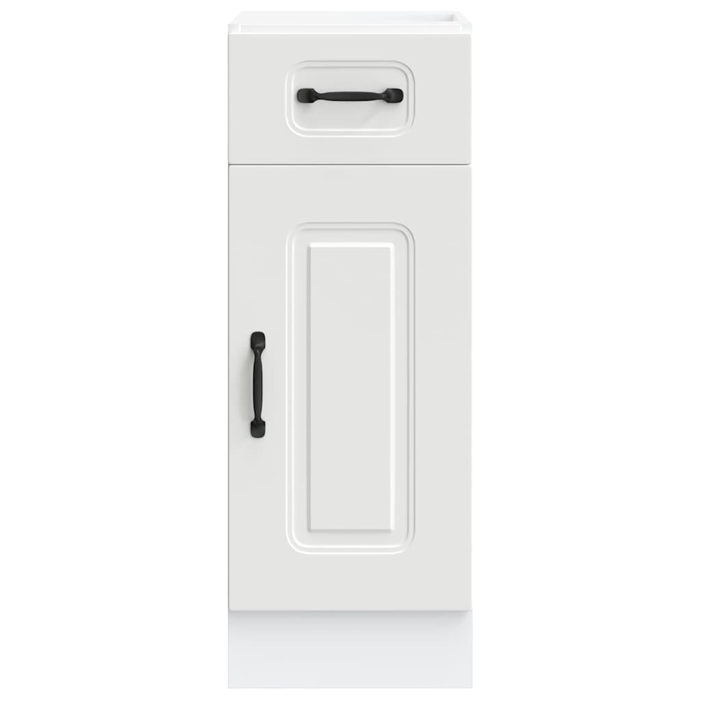 vidaXL Kitchen Base Cabinet "Kalmar" White Engineered Wood