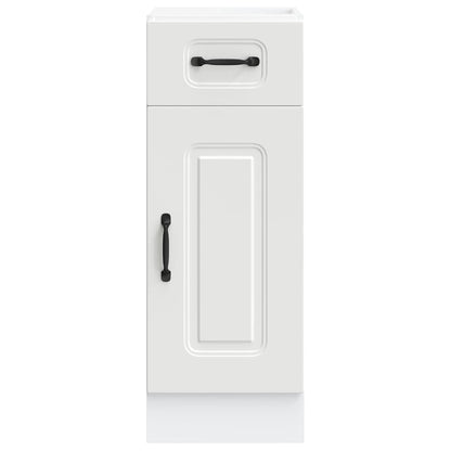 vidaXL Kitchen Base Cabinet "Kalmar" White Engineered Wood
