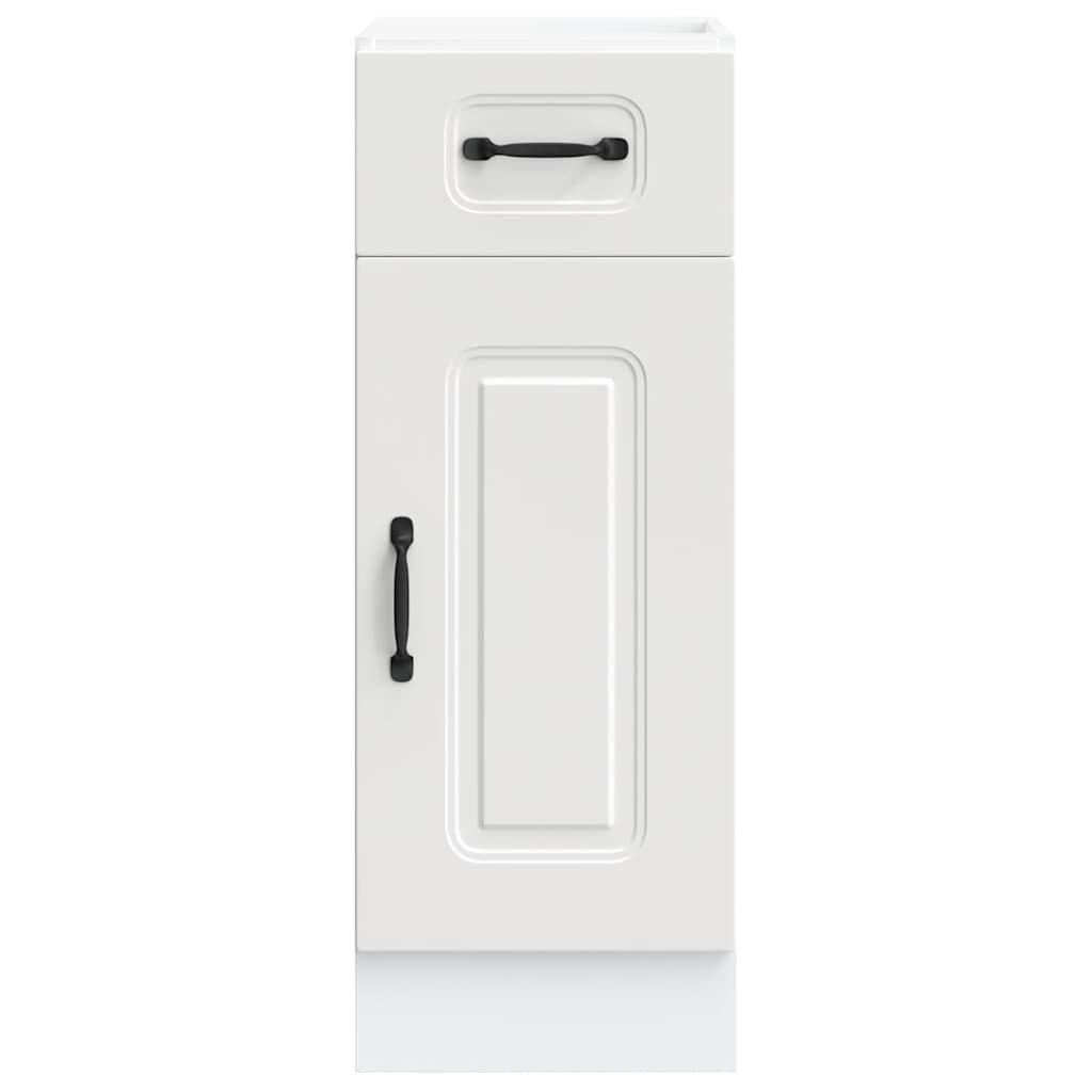 vidaXL Kitchen Base Cabinet Kalmar White Engineered Wood