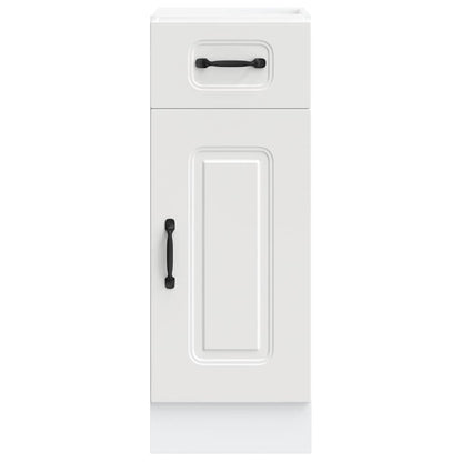 vidaXL Kitchen Base Cabinet Kalmar White Engineered Wood