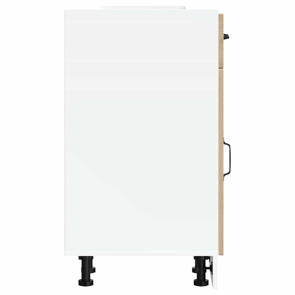 vidaXL Kitchen Base Cabinet "Kalmar" Sonoma Oak Engineered Wood
