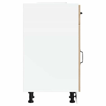 vidaXL Kitchen Base Cabinet "Kalmar" Sonoma Oak Engineered Wood