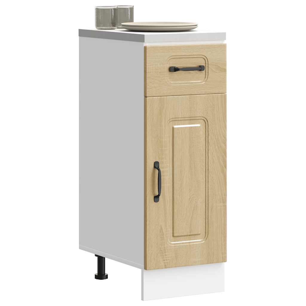vidaXL Kitchen Base Cabinet "Kalmar" Sonoma Oak Engineered Wood