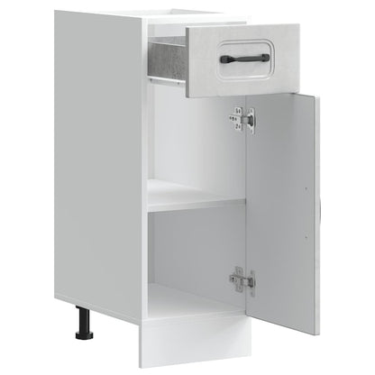 vidaXL Kitchen Base Cabinet Kalmar Concrete Grey Engineered Wood
