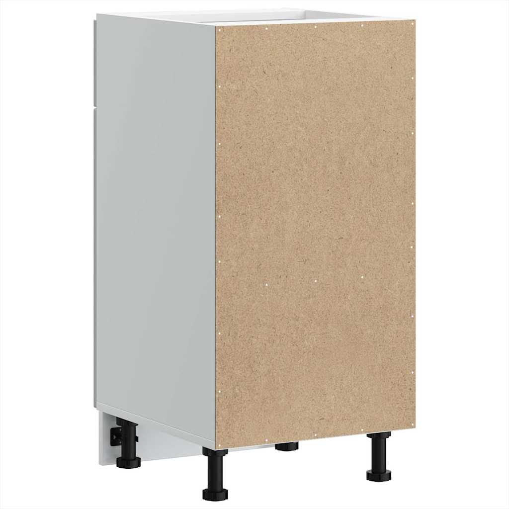 vidaXL Kitchen Base Cabinet Kalmar White Engineered Wood