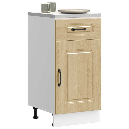 vidaXL Kitchen Base Cabinet "Kalmar" Sonoma Oak Engineered Wood