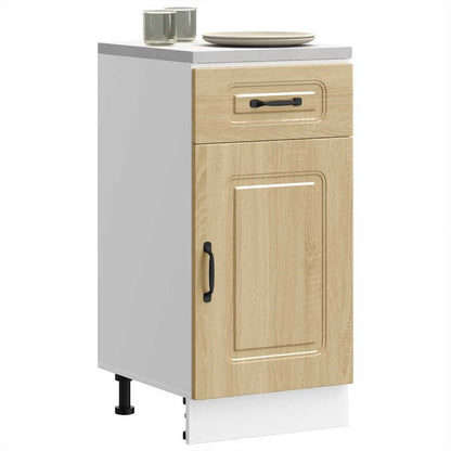 vidaXL Kitchen Base Cabinet "Kalmar" Sonoma Oak Engineered Wood