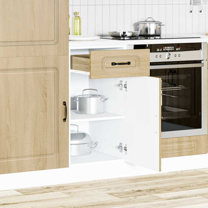 vidaXL Kitchen Base Cabinet "Kalmar" Sonoma Oak Engineered Wood
