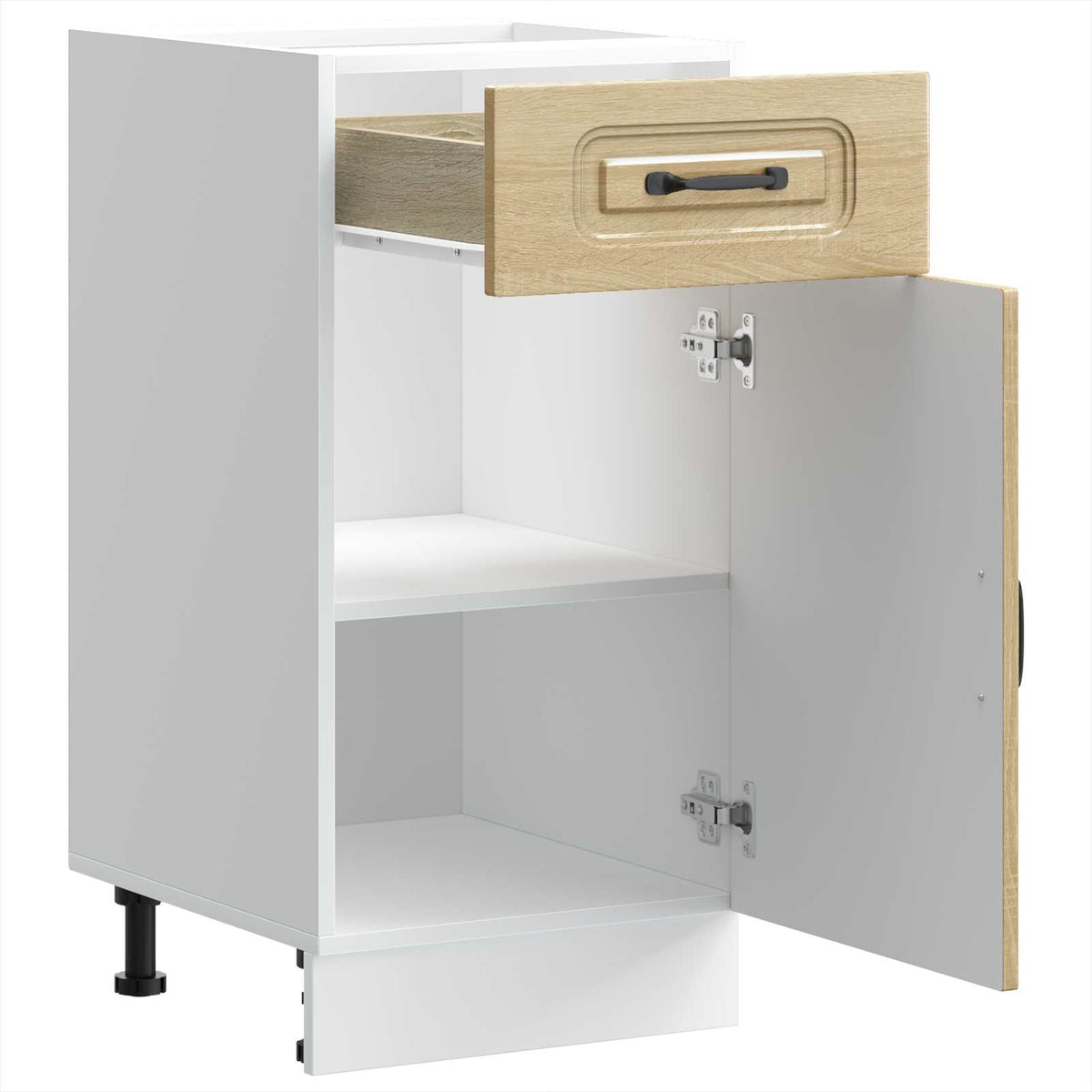 vidaXL Kitchen Base Cabinet "Kalmar" Sonoma Oak Engineered Wood