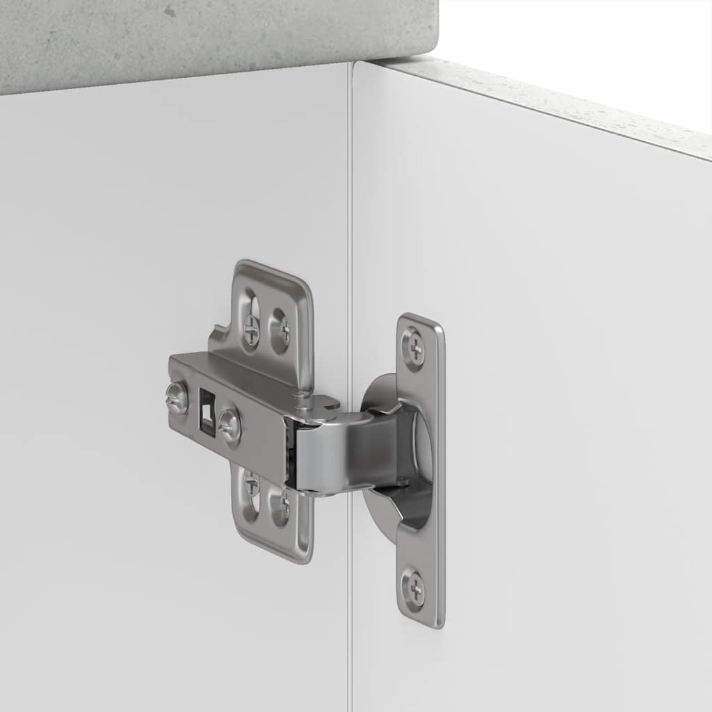 vidaXL Kitchen Base Cabinet Kalmar Concrete Grey Engineered Wood