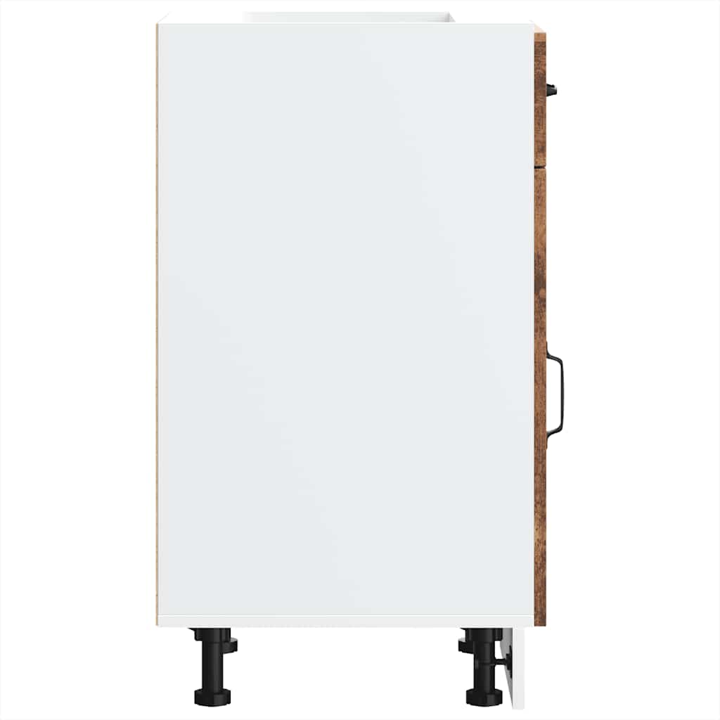 vidaXL Kitchen Base Cabinet Kalmar Old Wood Engineered Wood