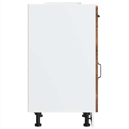 vidaXL Kitchen Base Cabinet Kalmar Old Wood Engineered Wood