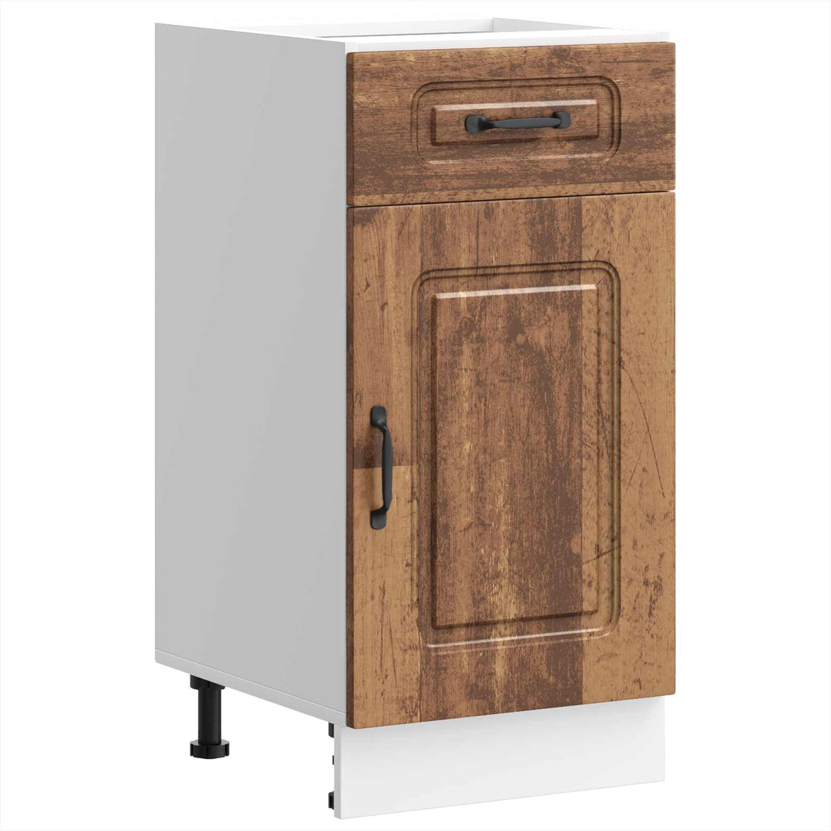vidaXL Kitchen Base Cabinet "Kalmar" Old Wood Engineered Wood