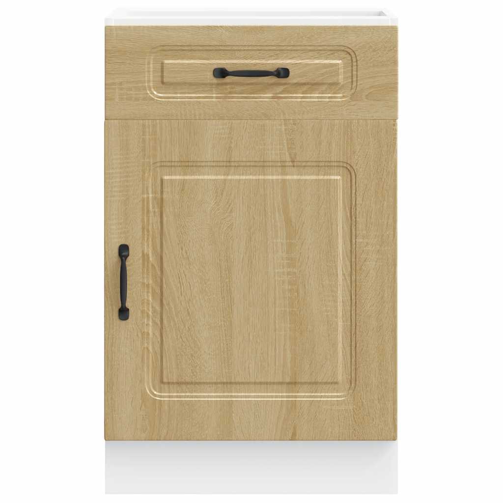 vidaXL Kitchen Base Cabinet "Kalmar" Sonoma Oak Engineered Wood