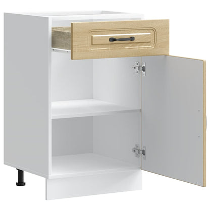 vidaXL Kitchen Base Cabinet "Kalmar" Sonoma Oak Engineered Wood