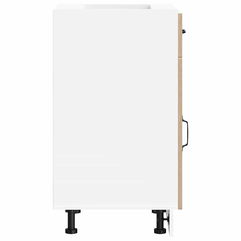 vidaXL Kitchen Base Cabinet "Kalmar" Sonoma Oak Engineered Wood
