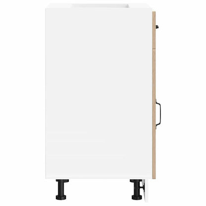 vidaXL Kitchen Base Cabinet "Kalmar" Sonoma Oak Engineered Wood