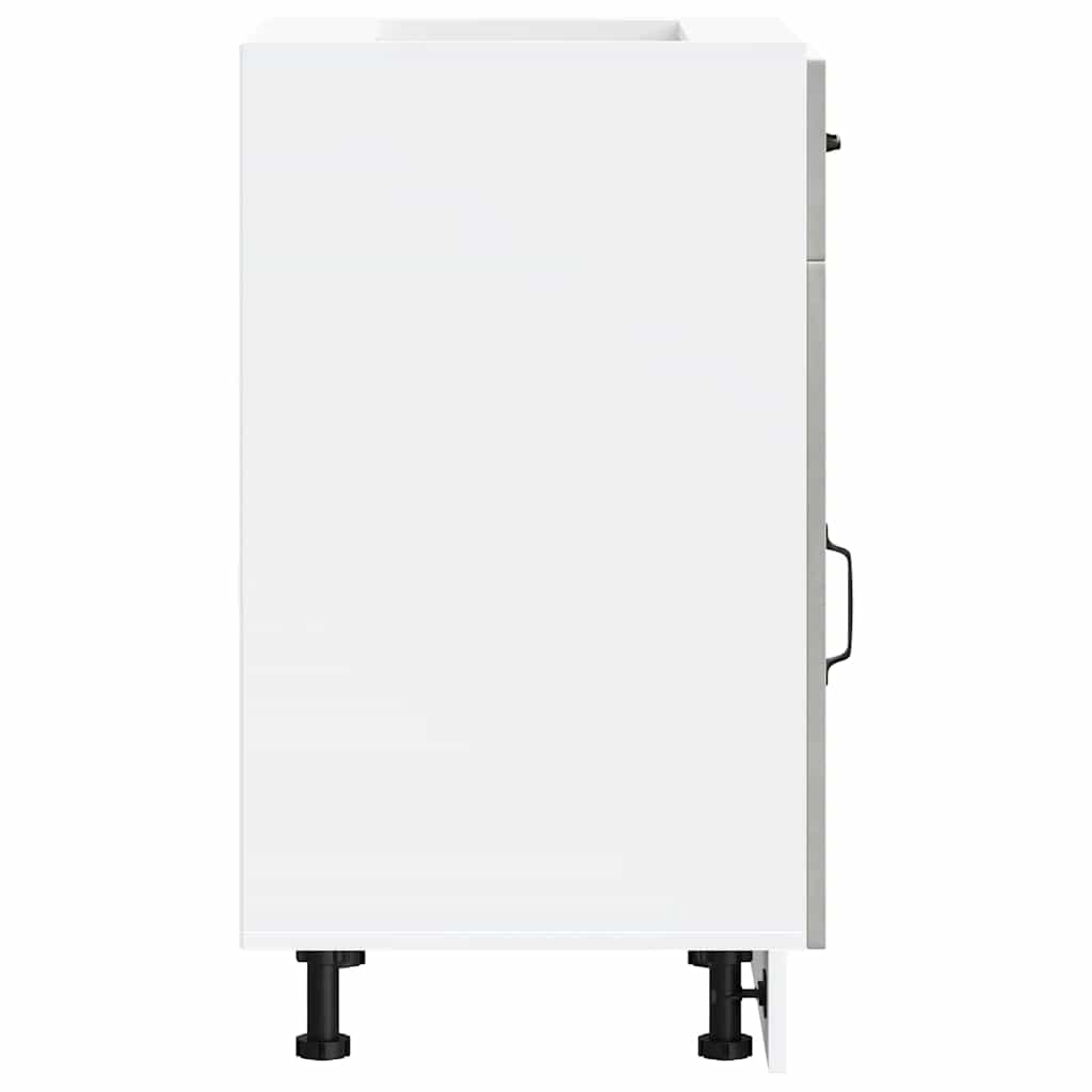 vidaXL Kitchen Base Cabinet "Kalmar" Concrete Grey Engineered Wood