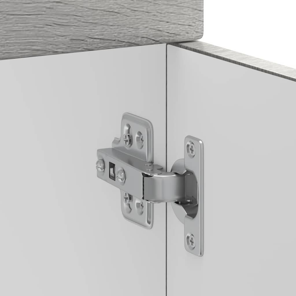 vidaXL Kitchen Base Cabinet Kalmar Grey Sonoma Engineered Wood