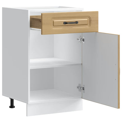 vidaXL Kitchen Base Cabinet "Kalmar" Artisan Oak Engineered Wood