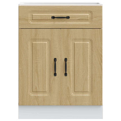 vidaXL Kitchen Base Cabinet "Kalmar" Sonoma Oak Engineered Wood