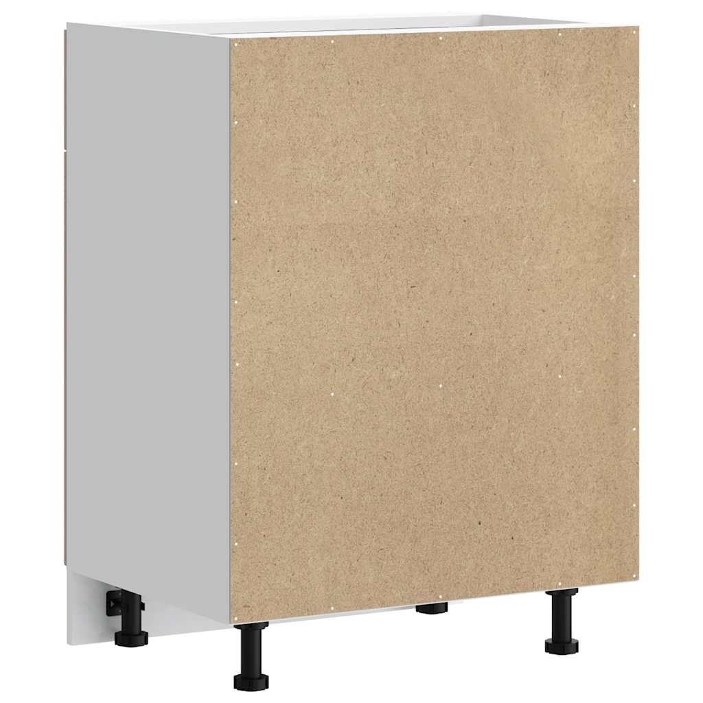 vidaXL Kitchen Base Cabinet Kalmar Sonoma Oak Engineered Wood