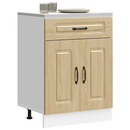 vidaXL Kitchen Base Cabinet "Kalmar" Sonoma Oak Engineered Wood