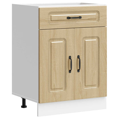 vidaXL Kitchen Base Cabinet "Kalmar" Sonoma Oak Engineered Wood