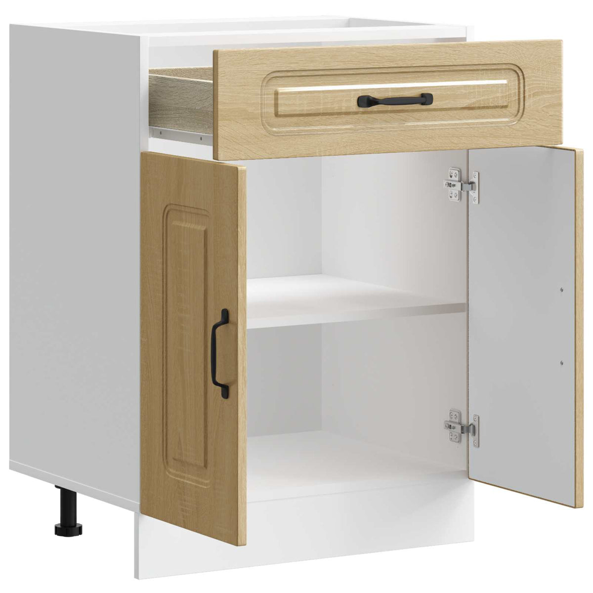 vidaXL Kitchen Base Cabinet "Kalmar" Sonoma Oak Engineered Wood