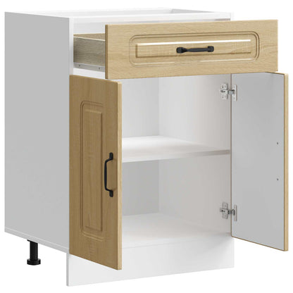 vidaXL Kitchen Base Cabinet "Kalmar" Sonoma Oak Engineered Wood