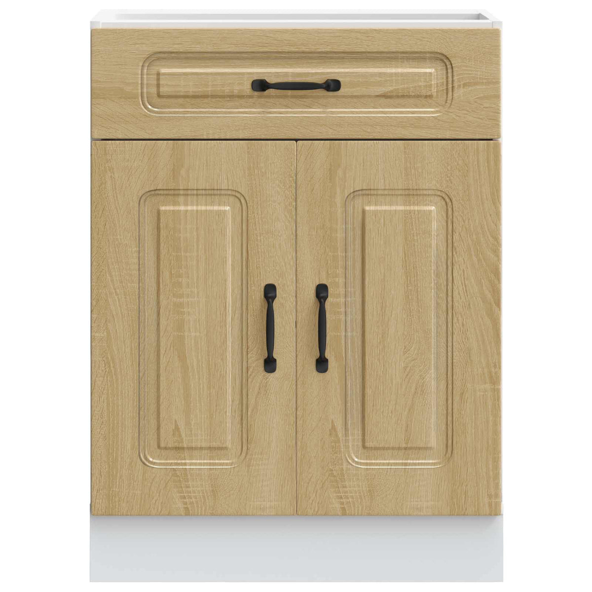 vidaXL Kitchen Base Cabinet "Kalmar" Sonoma Oak Engineered Wood