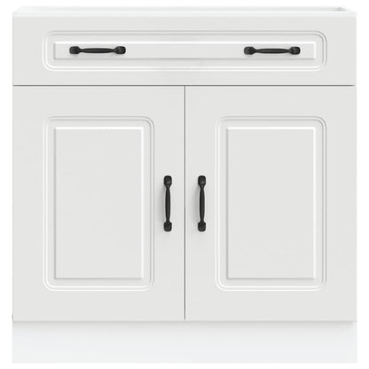 vidaXL Kitchen Base Cabinet Kalmar White Engineered Wood