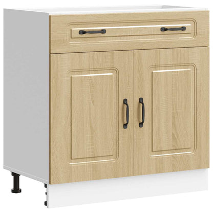 vidaXL Kitchen Base Cabinet "Kalmar" Sonoma Oak Engineered Wood
