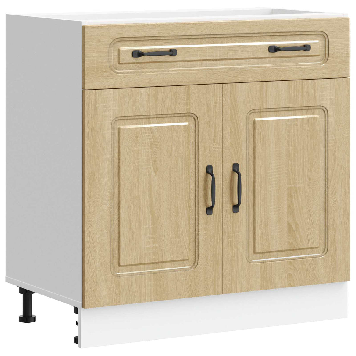 vidaXL Kitchen Base Cabinet "Kalmar" Sonoma Oak Engineered Wood