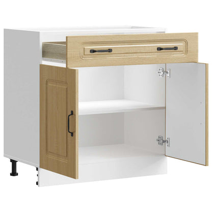 vidaXL Kitchen Base Cabinet "Kalmar" Sonoma Oak Engineered Wood