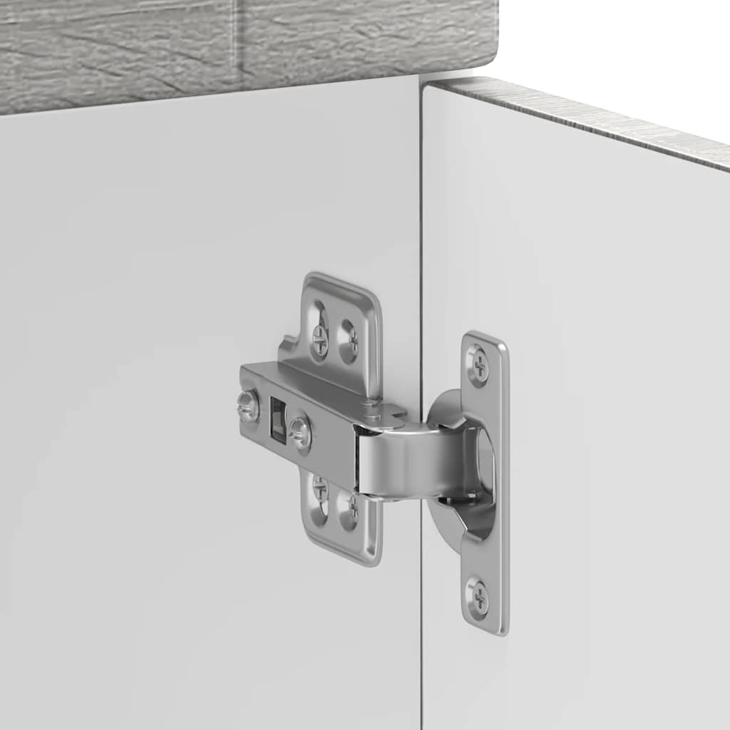 vidaXL Kitchen Base Cabinet Kalmar Grey Sonoma Engineered Wood