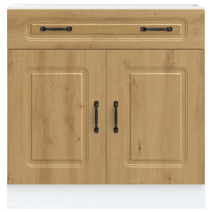 vidaXL Kitchen Base Cabinet "Kalmar" Artisan Oak Engineered Wood