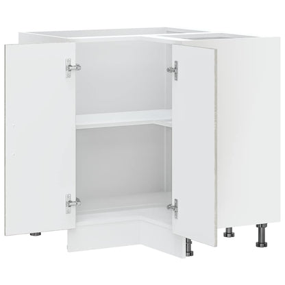 vidaXL Kitchen Corner Base Cabinet "Kalmar" Grey Sonoma Engineered Wood