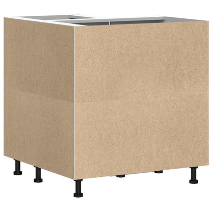 vidaXL Kitchen Corner Base Cabinet "Kalmar" Grey Sonoma Engineered Wood