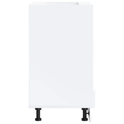 vidaXL Oven Cabinet Kalmar White Engineered Wood