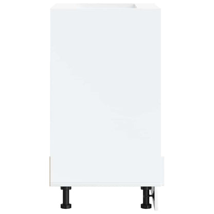 vidaXL Oven Cabinet "Kalmar" White Engineered Wood