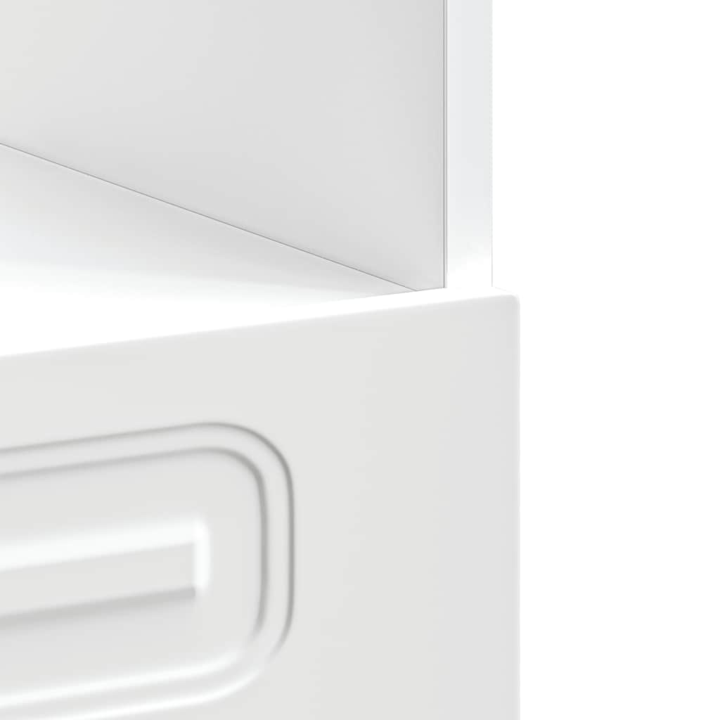 vidaXL Oven Cabinet Kalmar White Engineered Wood