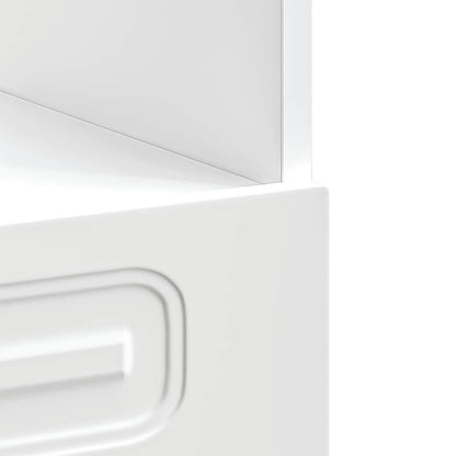 vidaXL Oven Cabinet Kalmar White Engineered Wood