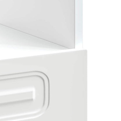 vidaXL Oven Cabinet "Kalmar" White Engineered Wood