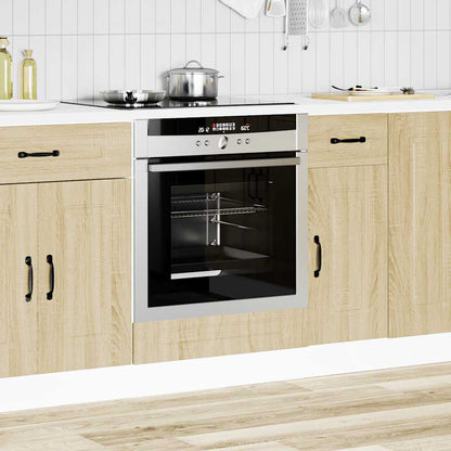 vidaXL Oven Cabinet "Kalmar" Sonoma Oak Engineered Wood