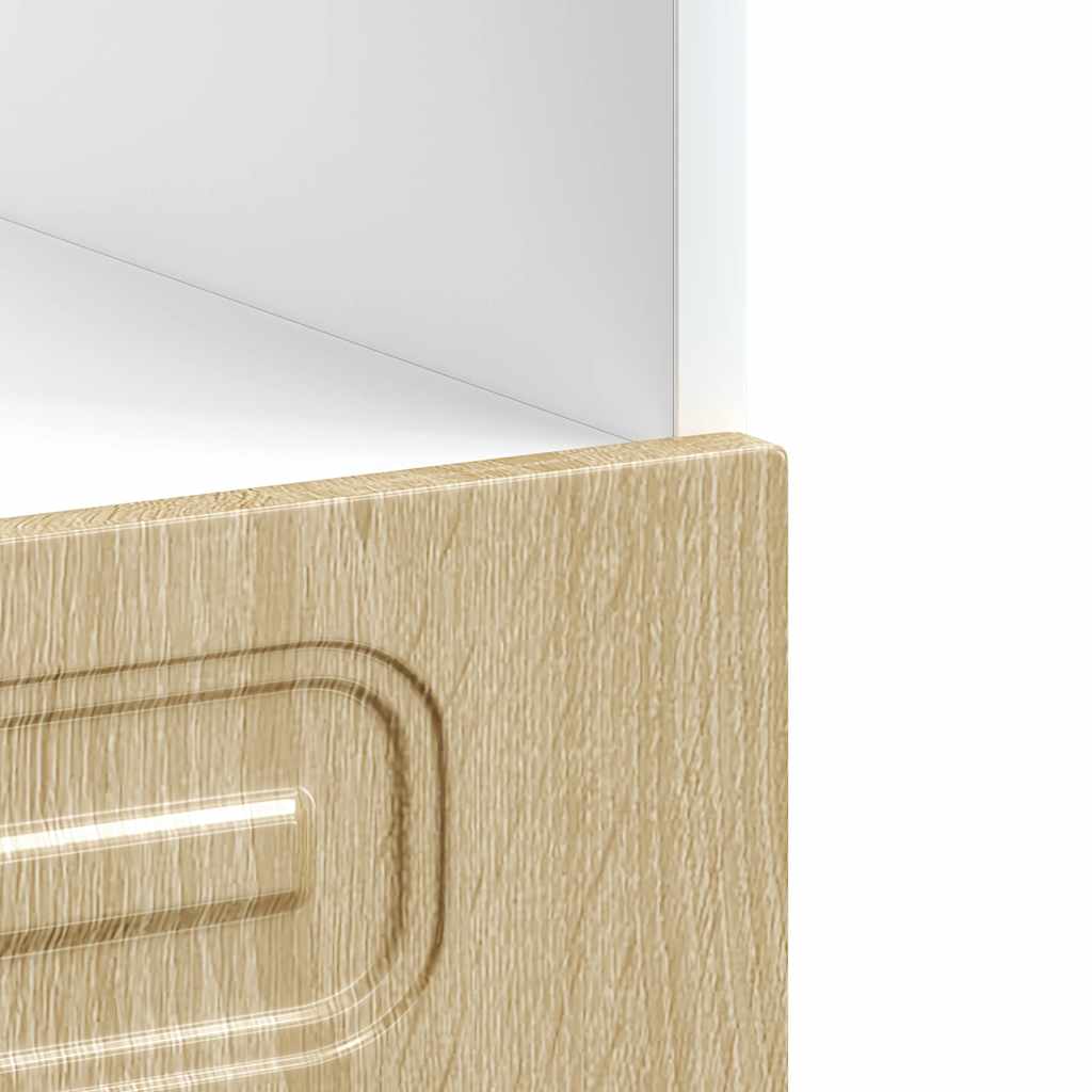 vidaXL Oven Cabinet "Kalmar" Sonoma Oak Engineered Wood