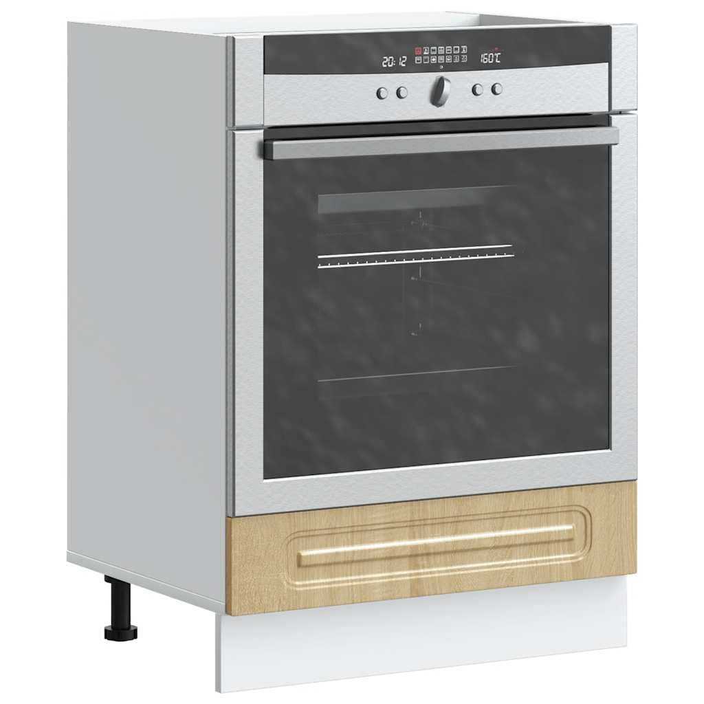 vidaXL Oven Cabinet "Kalmar" Sonoma Oak Engineered Wood