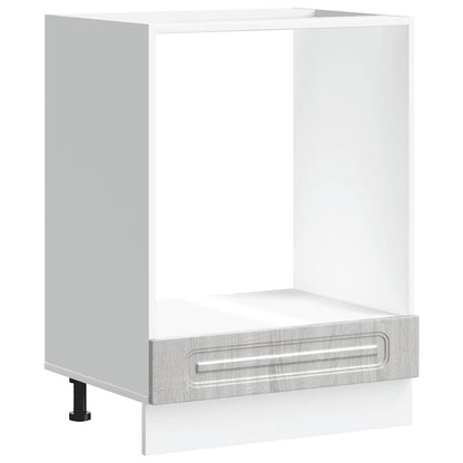 vidaXL Oven Cabinet "Kalmar" Grey Sonoma Engineered Wood