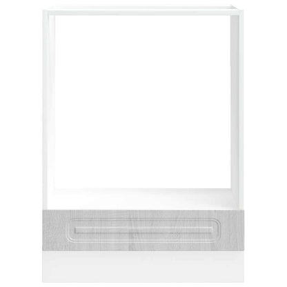 vidaXL Oven Cabinet "Kalmar" Grey Sonoma Engineered Wood