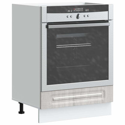vidaXL Oven Cabinet "Kalmar" Grey Sonoma Engineered Wood